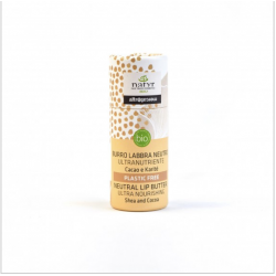 Beurre à lèvres nourrissant Bio, karité et cacao